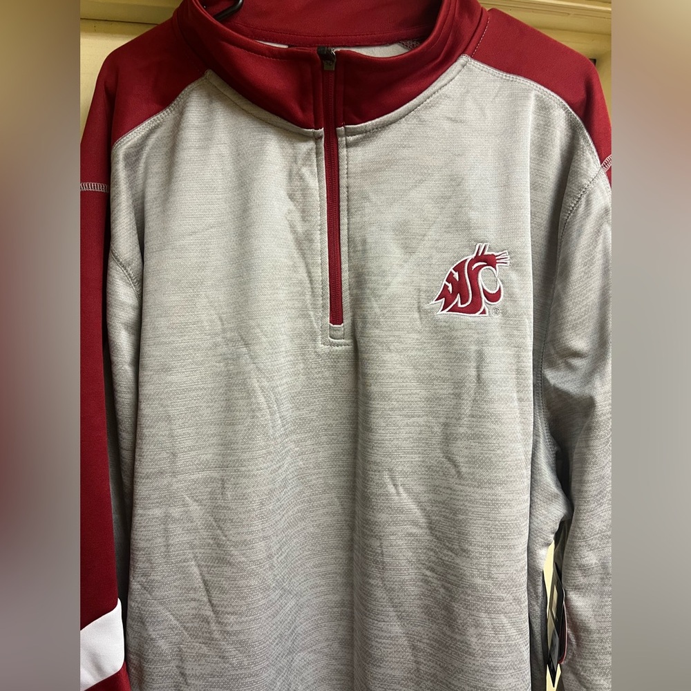 Washington State Cougars Quarter Zip Pullover!!!